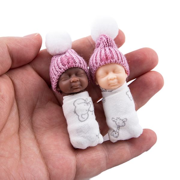 ##/2 st Nyfödda Babydockor Slumpmässigt Stil Babyfiguriner##/