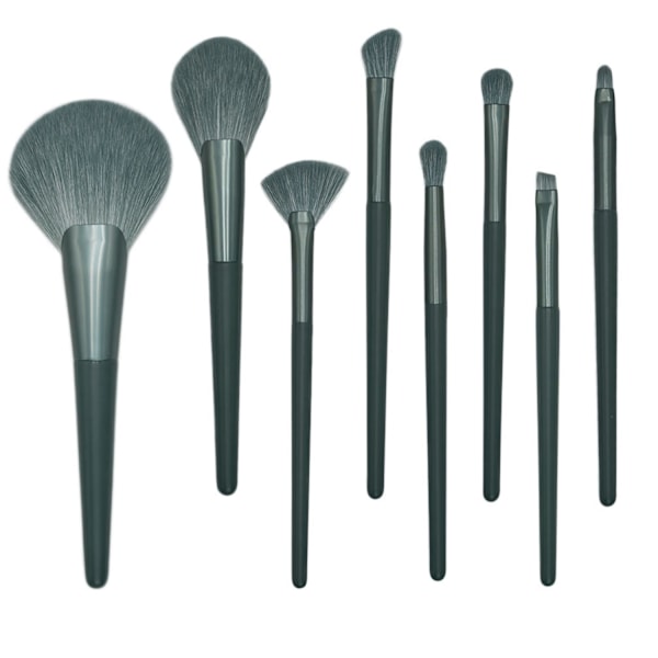 8-delt makeup børstesæt