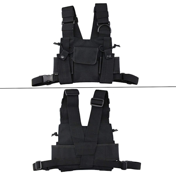 ##/Vyölaukku turvallisuusvarusteet techwear rinta tasku miesten liivi##/
