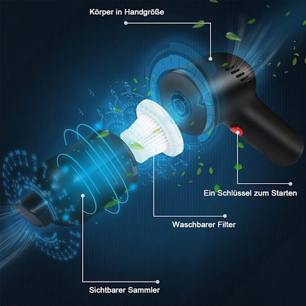 ##/Håndholdt støvsuger håndholdt støvsuger mini bilrenser##/