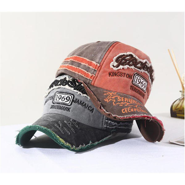 Basebollkeps Klassisk Sport Casual Sommarkeps Enfärgad Solhatt Unis