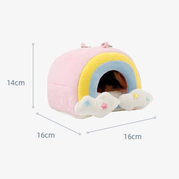 Lemmikkipesä, hamsteritarvikkeet, hamsterinpesä, marsunpesä