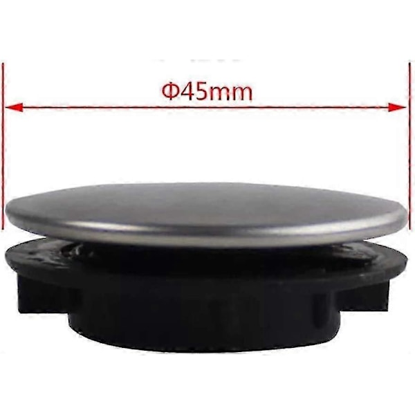 Diskho Lock Diskho Blandare Håltäckning Metallplugg, 2-pack (31-40mm Monteringshål)