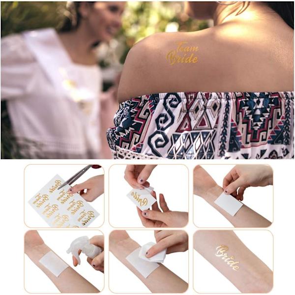15 stk Brudeslør Brud-til-være Bachelorette Party Sash Fancy Dre