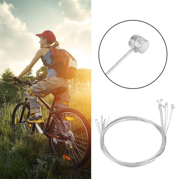 10 stk. Cykelbremsekabel Skiftekabel Cykelbremsekabel Reparation Sp