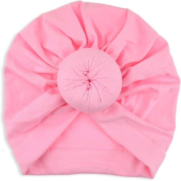 5 st Baby Turban Nyfödda Mössor Rosettmössor Söta Elastiska Barnmössor Mössor För Baby Flicka Pojke