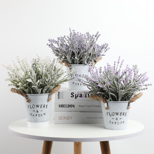 Kunstige blomster kunstige planter stue borddekorasjon