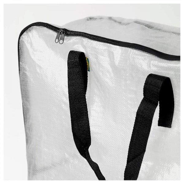 Transparent opbevaringspose stor XXL flyttepose
