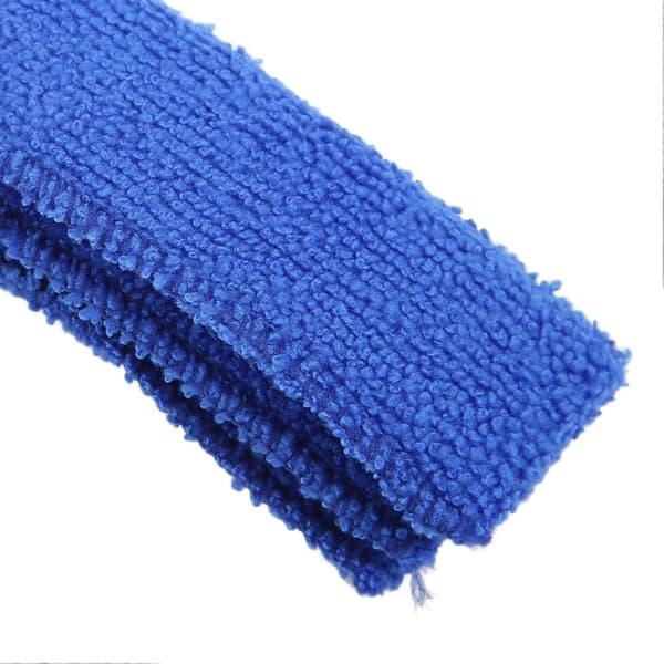 Bil Luftventil Støvkost Multifunktionel Rengørings Mikrofiber Klud Værktøj til Vindue Blade Persienner Skodde Ventilator Blå