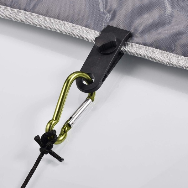 10 Set Tarpklämmor Tältklämmor Markis Klämmor