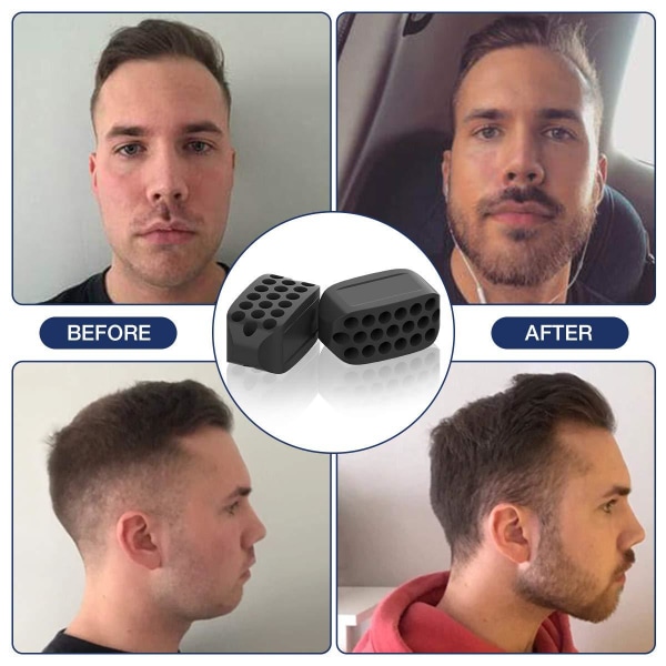 /#/Pcs Jaw Trainer Jawliner Jaw Exerciser Jaw Trainer for Men Women Double Chin Facial Beauty/#/