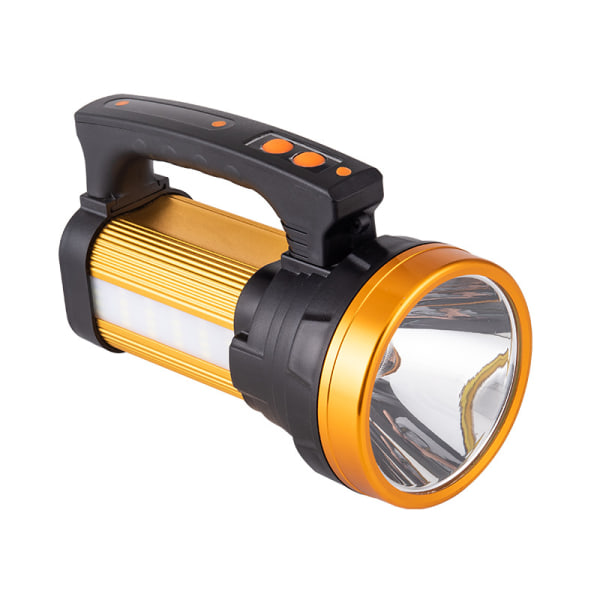 LED-lygte genopladelig - 8000 Lumens Super Bright håndholdt blitz