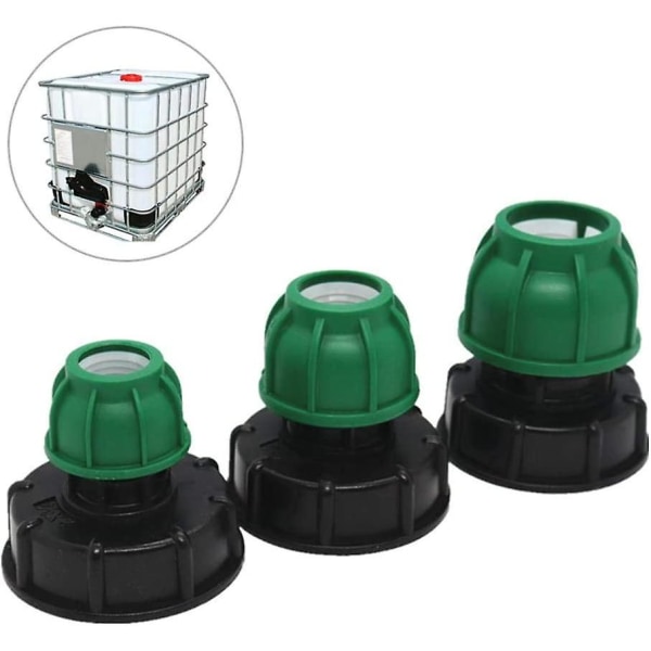 (32mm) IBC-adapter för rakt rör Heilwiy S60x6 IBC-tankadapter