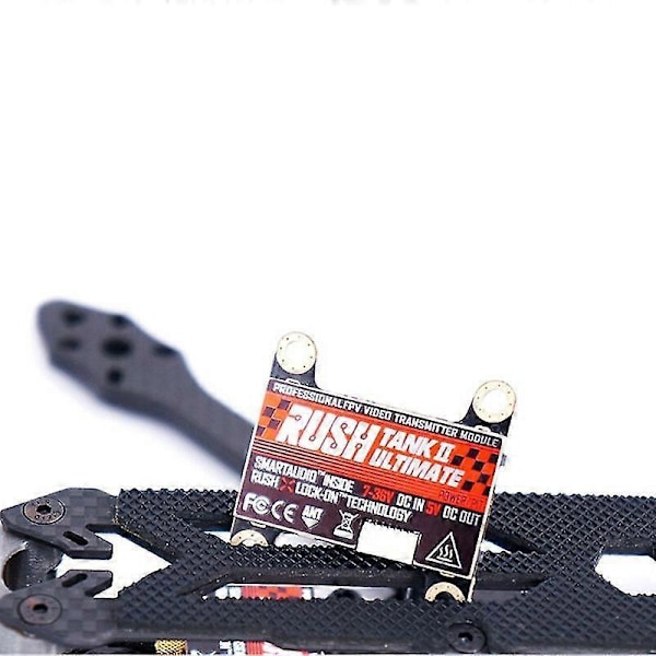 RUSH TANK II V2 Ultimate 5.8G 48CH Raceband PIT/25/200/500/800mW Omkopplingsbar 2-8S VTX FPV Sändare