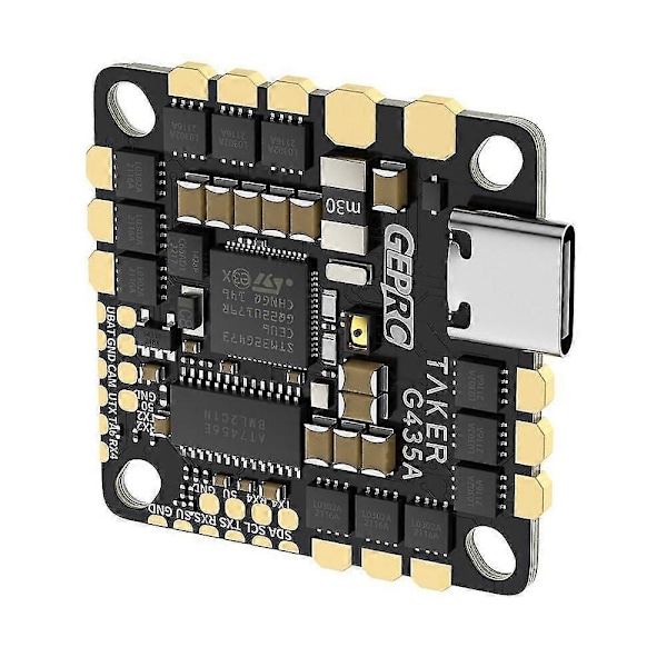 25.5x25.5mm GEPRC TAKER G4 35A AIO Flygkontroller 4in1 ESC 24S för Cinelog25 V2 FPV RC Racing Dro