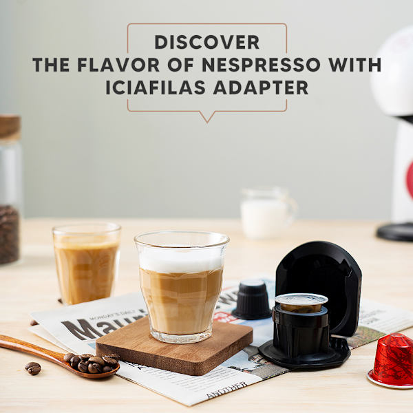 Kaffe Multi Fun Cools Kaffe Kapslar Stjärnkonvertering Bricka + Bl
