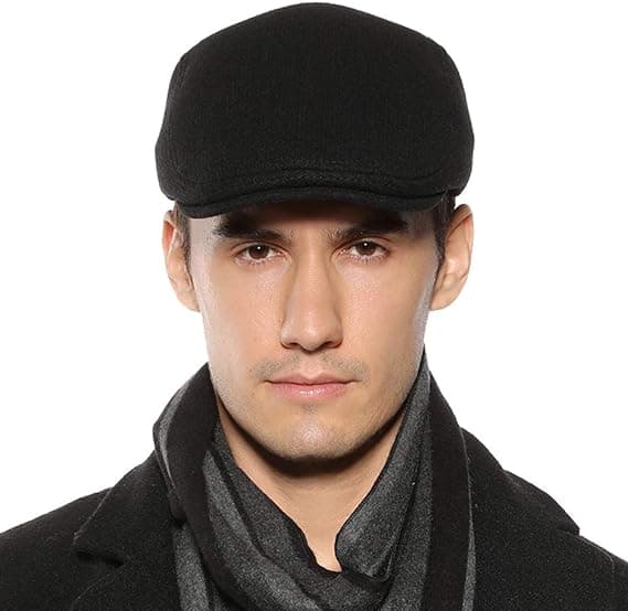 ##/Herrar Platt Beretkeps Justerbar Platt Hatt Höst Vinter##/