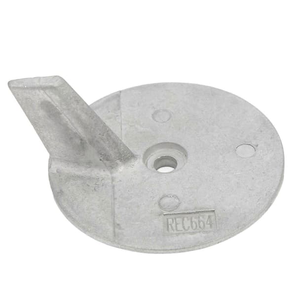 Båd Påhængsmotor Trim Tab Anode Blok Zinklegering 664?45371?01?00 Erstatning for 20?50 HK