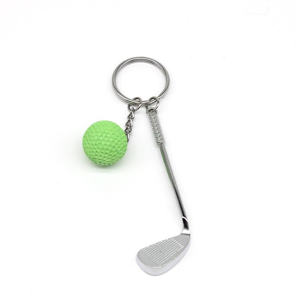 Punainen Saksa Golf Avaimenperä Ripustuslahja Rajatylittävä Luova Gol
