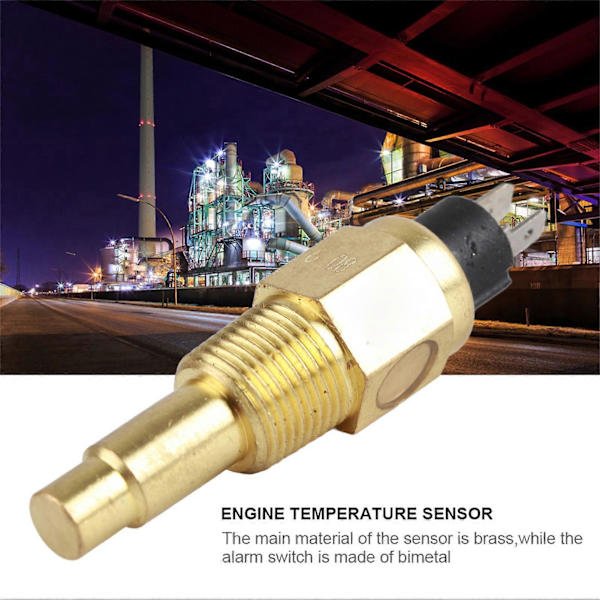 3/8'' NPT 98 Motor Vanntemperatursensor Passer for VDO 6~24V Motortilbehør