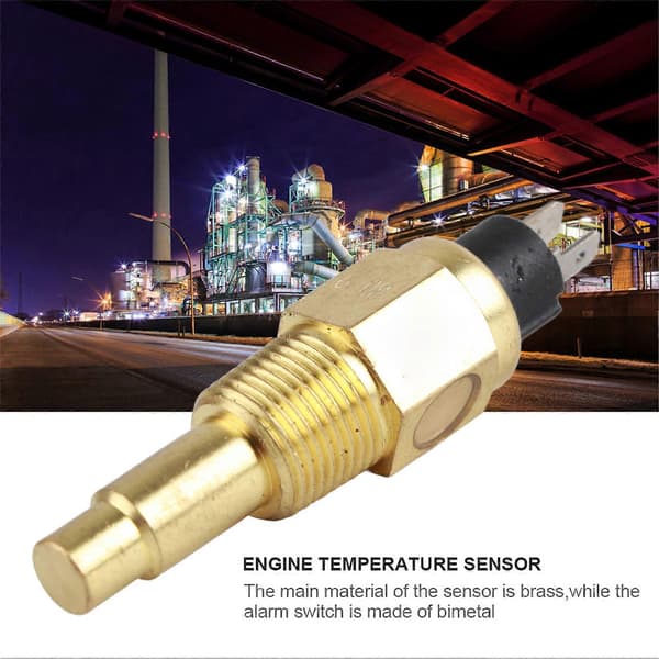 3/8'' NPT 98 Motor Vattentemperatursensor Passar för VDO 6~24V Motortillbehör