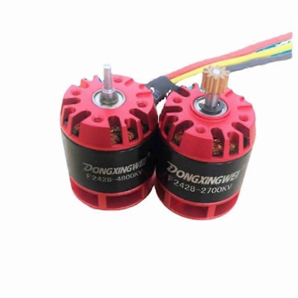 Dongxingwei F2428 2700KV 0.6A 7.4V Borstlös Motor För Klass 450 RC Helikopter