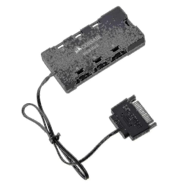 For Corsair Lightning Node Pro Commander Crystal Corsair 6-port RGB LED-viftehub