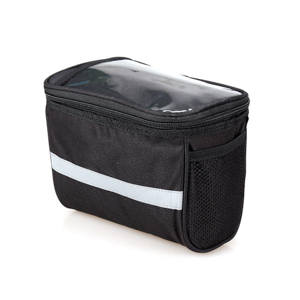 Styrbag för landsvägs- och mountainbike, 1 styck, svart