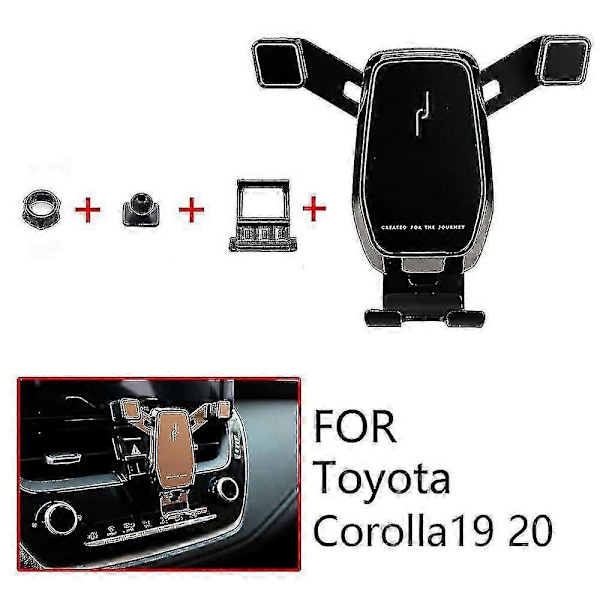 Bilholder Telefonholder Luftventil Klips Mobiltelefonholder For Corolla Altis Tilbehør 2019 2020 Ca