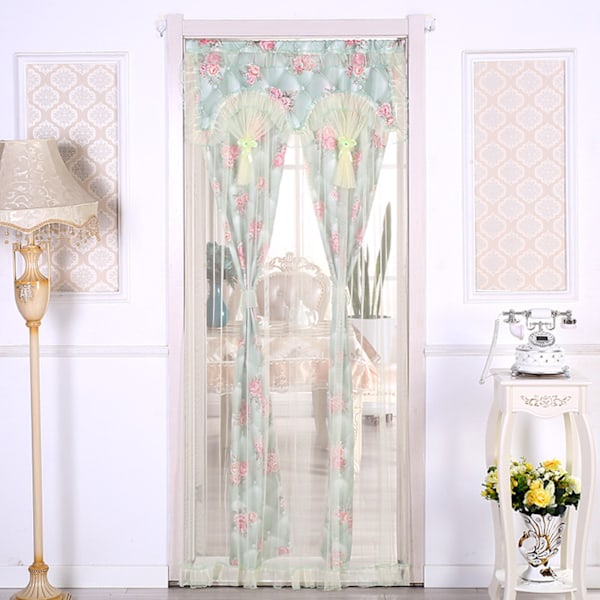 ##/Dörrgardin spetsgardiner för hemmet 90*200cm##/
