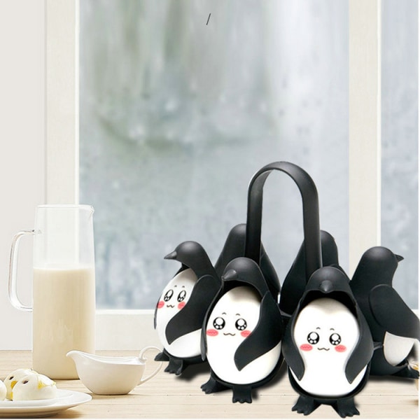 Egguins - Universal Egg Holder - Eggkoker - Eggkopper - Morsom E