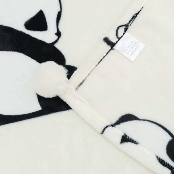 ##/Tegneserieteppe, dobbeltsidig flanellteppe, panda, 130*150cm##/