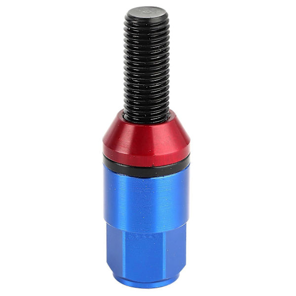20 st M12x1,5 mm hjulbultar 7075-T6 aluminium passar för 1-serie E81 E82 E87 E88 Blå