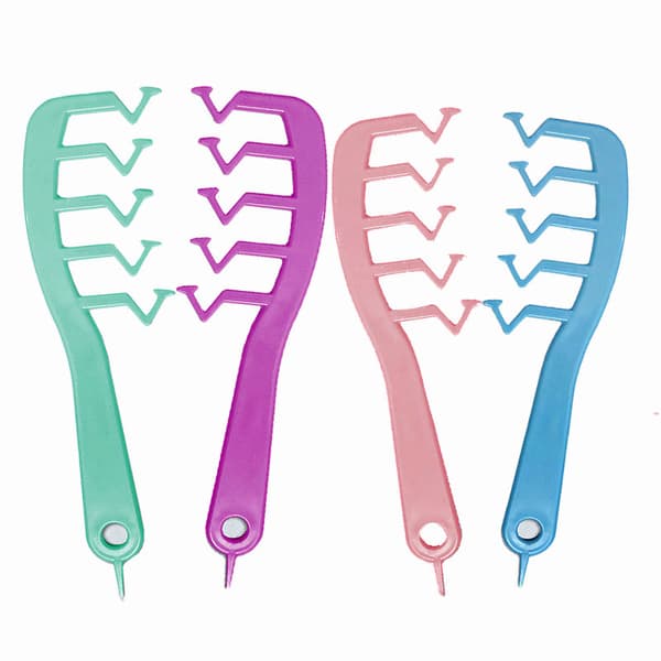 Hairline Beauty Fluffy Comb Z-Word Comb Distribution Shunt Styling