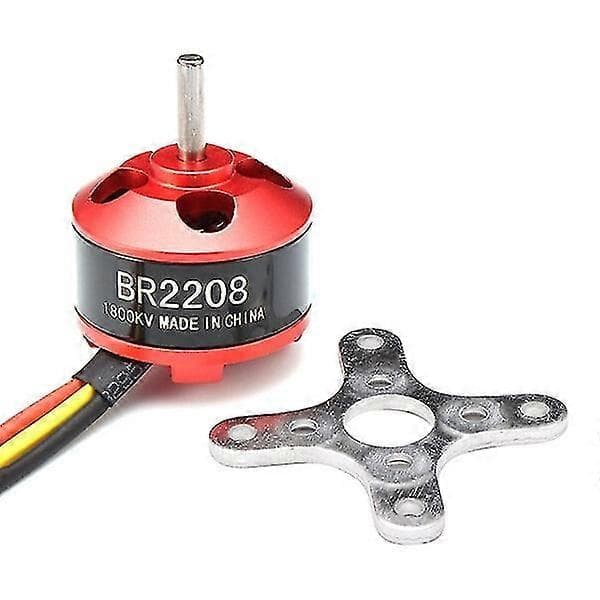 Racerstar BR2208 1800KV 2-3S Børsteløs Motor Til RC Modeller