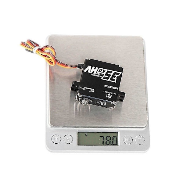 Flashhobby M35BHW 120 35KG Vääntömomentti Vedenkestävä Harjaton Moottori Alumiininen Metallivaihde 25T Varsi Digitaalinen S