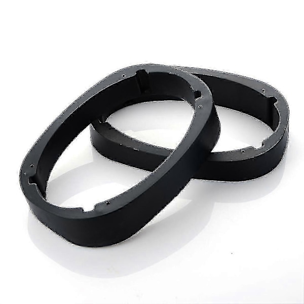 Hiou 2 stk. Universal 6 X 9 Tommer Skrå Bilhøjttaler Spacer Adapter Eftermontering Lydmåtte H`