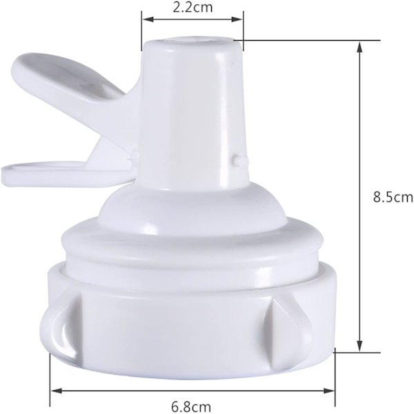 2 stycken fontänventiler, bärbara plastventiler för utomhuscamping