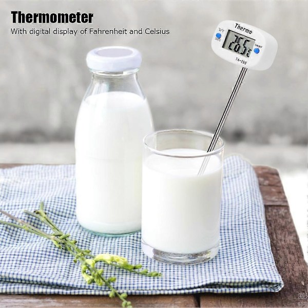 2 st Mat Termometer Sond Kök Matlagning Elektronisk Temperaturmätningsenhet TA288