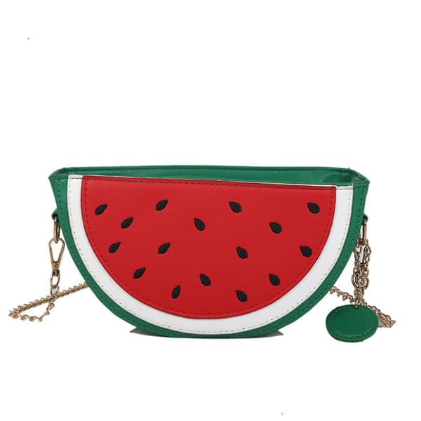 Personalisert morsom frukt vannmelon veske, enkel skulder diagonal