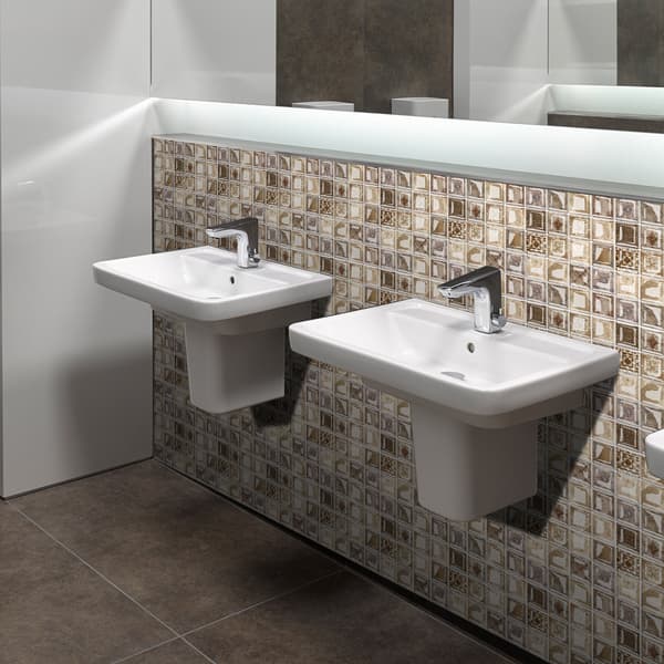 ##/10 st. självhäftande 3D-mosaikplattor 15×15cm - Gul, Kök##/