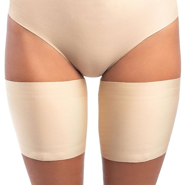 (L) Unisex Elastiska Lårband Mot Skav, Stretchiga för att Förhindra Skav