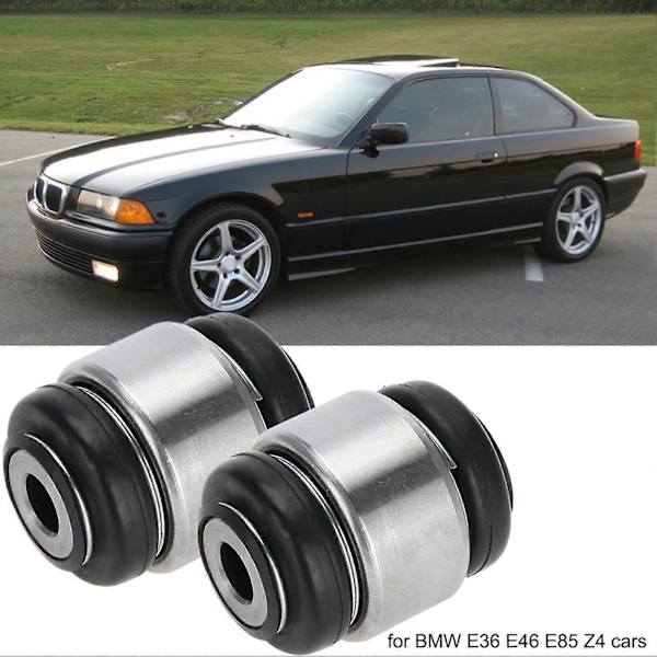 2 stk. Bakre kontrollarm øvre foring for E36 E46 E85 Z4 33321140345