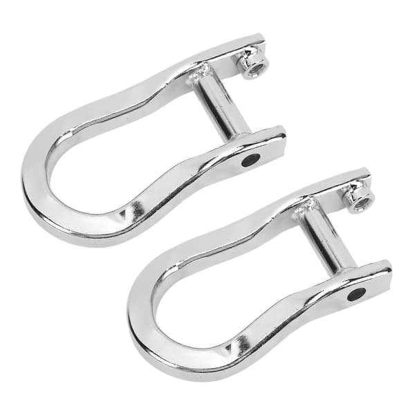 2 stk. bil frontfanger slepekroker sjakler 84192871 erstatning for GMC Sierra 1500 2007?2018 sølv