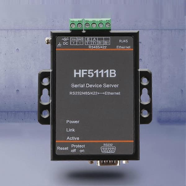 HF-5111B Seriell Server 3-i-1 RJ45 RS232/RS485/RS422 till Ethernet Seriell Server DTU