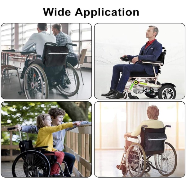 Förvaringsväska för rullstolsryggsäck, multifunktionsrullstol B