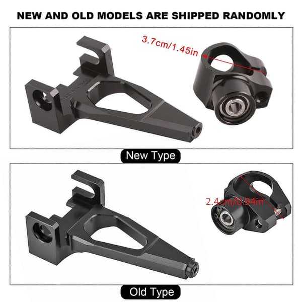 Motorcykel CNC Styredæmper Beslag Stabilisator Kit til MT09 MT?09 FZ?09 2013?2017