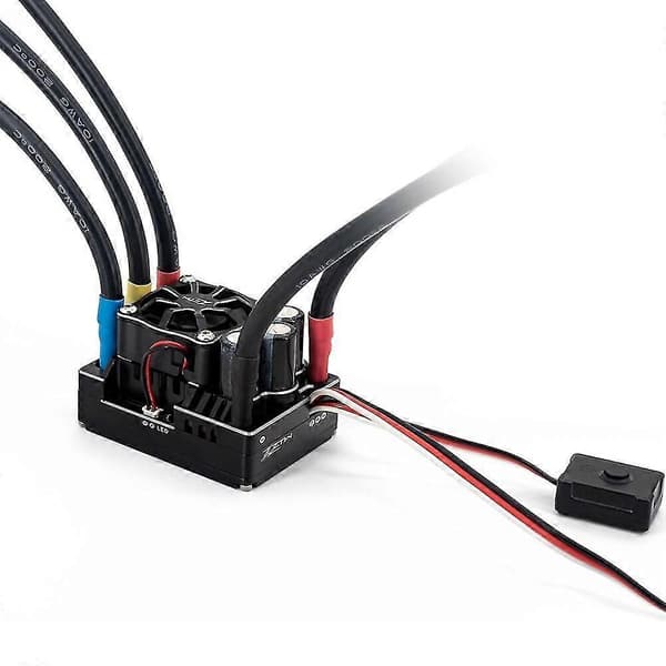 ZTW 32-Bit Beast PRO 220A ESC G2 Turbo 6V/7.4V BEC 10A Børsteløs Hastighedsregulator til 1/8 RC Racervogn C
