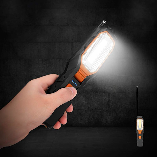 ##/Super kirkas COB LED-työvalo USB-ladattava kannettava magneetti##/