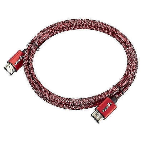 1,5 m HDMI-kabel V2.1 8k/60Hz HDMI hane till HDMI hane-kabel kompatibel med dator TV Ps5 videokabel